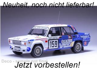Lada 2105 VFTS, No.159, 1000 Lakes Rallye, E.Tumalevicius/P.Videika, 1987 MCG 1:18 Metallmodell, Türen und Hauben nicht zu öffnen Liefertermin nicht bekannt