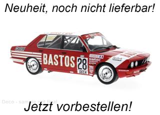 BMW 528i (E28), 24h Spa, 1982, #28, L.Guitteny / G.Bleynie IXO 1:18 Metallmodell (Türen/Hauben nicht zu öffnen!) Liefertermin nicht bekannt