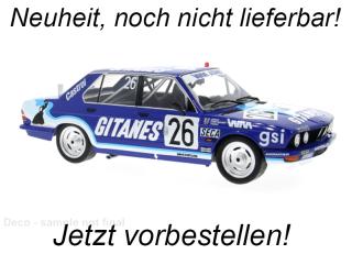 BMW 528i (E28), 24h Spa, 1982, #26, J-P.Jarier / J-L.Trintignant / T.Tassin IXO 1:18 Metallmodell (Türen/Hauben nicht zu öffnen!) Liefertermin nicht bekannt