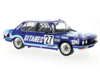 BMW 528i (E28), 24h Spa, 1982, #27 A.Cudini / H.Regout / A.Peltier IXO 1:18 Metallmodell (Türen/Hauben nicht zu öffnen!)