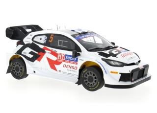 Toyota GR Yaris Rally1 Hybrid, Rally WM, Rally Finland, 2024, #5 S.Pajari / E.Mälkönen IXO 1:18 Metallmodell (Türen/Hauben nicht zu öffnen!)  Liefertermin nicht bekannt