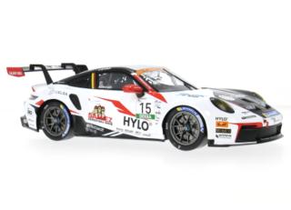 Porsche 911 GT3 Cup, Porsche Cup Oschersleben, 2024, #15 IXO 1:18 Metallmodell (Türen/Hauben nicht zu öffnen!)  Available from end of February 2026