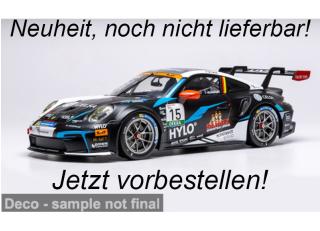 Porsche 911 GT3 Cup, Porsche Cup Oschersleben, 2024, #15 IXO 1:18 Metallmodell (Türen/Hauben nicht zu öffnen!) Date de parution inconnue
