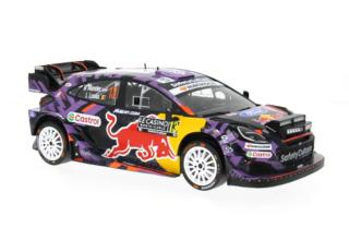 Ford Puma Rally1, WRC, Rally Monte Carlo, 2025, #13 G.Munster / L.Louka IXO 1:18 Metallmodell (Türen/Hauben nicht zu öffnen!)
