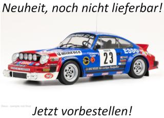 Porsche 911 SC Gr.4, Rally Monte Carlo, 1981, Almeras, #23, J.Almeras/C.Tilber, IXO 1:18 Metallmodell (Türen/Hauben nicht zu öffnen!) Date de parution inconnue