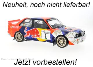 BMW M3 (E30), Legend Boucles de Spa, 2025, #1 T.Neuville/A.Cornet IXO 1:18 Metallmodell (Türen/Hauben nicht zu öffnen!) Liefertermin nicht bekannt