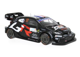 Toyota GR Yaris Rally1, Rally Islas Canaris, 2025, #17, S.Ogier/V.Landais IXO 1:18 Metallmodell