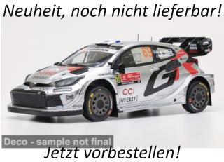 Toyota GR Yaris Rally1, Rally Portugal, 2025, #69, K.Rovanperä/J.Halttunen IXO 1:18 Metallmodell (Türen/Hauben nicht zu öffnen!) Liefertermin nicht bekannt
