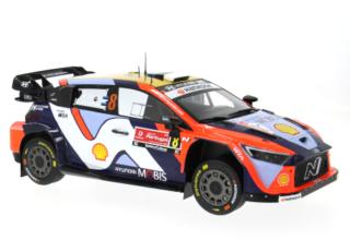 Hyundai i20 N Rally1, Rally Portugal, 2025, #8, O.Tänak/M.Järveoja IXO 1:18 Metallmodell