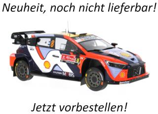 Hyundai i20 N Rally1, Rally Portugal, 2025, #8, O.Tänak/M.Järveoja IXO 1:18 Metallmodell  Date de parution inconnue