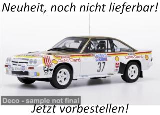 Opel Manta 400, Rallye Manx, 1984, #37, B.Fisher/A.Frazer IXO 1:18 Metallmodell (Türen/Hauben nicht zu öffnen!) Liefertermin nicht bekannt