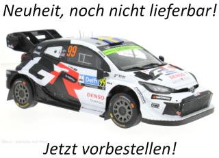 Toyota GR Yaris Rally1, Rally Estonia, 2025, #99, O.Solberg/E.Edmondson IXO 1:18 Metallmodell (Türen/Hauben nicht zu öffnen!) Liefertermin nicht bekannt