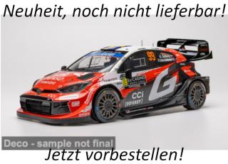 Toyota GR Yaris Rally1, Rallye Monte Carlo, 2026, #99, O.Solberg/E.Edmondson IXO 1:18 Metallmodell (Türen/Hauben nicht zu öffnen!)  Availability unknown