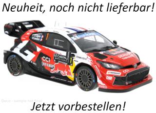 Toyota GR Yaris Rally1, Rallye Monte Carlo, 2026, #1, S.Ogier/V.Landais IXO 1:18 Metallmodell (Türen/Hauben nicht zu öffnen!) <br> Liefertermin nicht bekannt