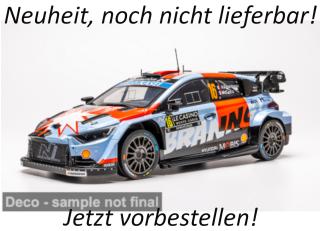 Hyundai i20 N Rally1, Rallye Monte Carlo, 2026, #16, A.Fourmaux/A.Coria IXO 1:18 Metallmodell (Türen/Hauben nicht zu öffnen!) <br> Liefertermin nicht bekannt