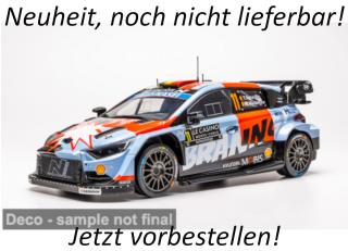 Hyundai i20 N Rally1, Rallye Monte Carlo, 2026, #11, T.Neuville/M.Wydaeghe IXO 1:18 Metallmodell (Türen/Hauben nicht zu öffnen!)  Availability unknown