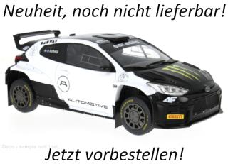 Toyota GR Yaris Rally2, WRC2, Test Sweden, 2026, Lando Norris IXO 1:18 Metallmodell (Türen/Hauben nicht zu öffnen!) Liefertermin nicht bekannt