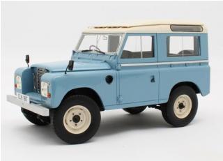 Landrover 88 Serie III (71-85) - light blue Cult Scale Models 1:18 Resinemodell (Türen, Motorhaube... nicht zu öffnen!)