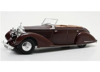 Rolls Royce 25-30 Gurney Nutting All Weather Tourer maroon 1937 Cult Scale Models 1:18 Resinemodell (Türen, Motorhaube... nicht zu öffnen!)