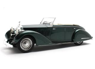 Rolls Royce 25-30 Gurney Nutting All Weather Tourer green 1937 Cult Scale Models 1:18 Resinemodell (Türen, Motorhaube... nicht zu öffnen!)
