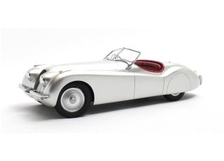 Jaguar XK120 OTS 1948 - silver Cult Scale Models 1:18 Resinemodell (Türen, Motorhaube... nicht zu öffnen!)
