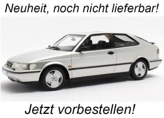 SAAB 900 SE Turbo 1994 silver Cult Scale Models 1:18 Resinemodell (Türen, Motorhaube... nicht zu öffnen!)<br> Liefertermin nicht bekannt