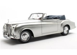 Rolls Royce  Silver Cloud DHC Shell grey 60-62 Cult Scale Models 1:18 Resinemodell (Türen, Motorhaube... nicht zu öffnen!)  Disponible à partir de mi-novembre 2025