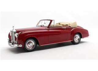 Rolls Royce Silver Cloud DHC Shell Red 60-62 Cult Scale Models 1:18 Resinemodell (Türen, Motorhaube... nicht zu öffnen!)  Available from mid November 2025