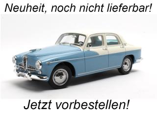 Alfa Romeo 1900 Super Berlina blue/white 1958 Cult Scale Models 1:18 Resinemodell (Türen, Motorhaube... nicht zu öffnen!) Availability unknown