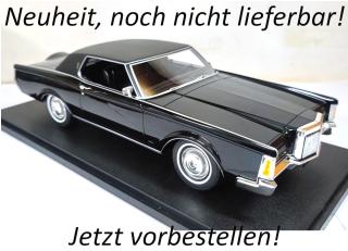 Lincoln Cont. Mark III black 1971 Cult Scale Models 1:18 Resinemodell (Türen, Motorhaube... nicht zu öffnen!)  Liefertermin nicht bekannt