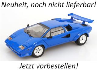 Lamborghini Countach LP5000S QV 1985 blau KK-Scale 1:12 Lieferbar ab Mitte Dezember 2025