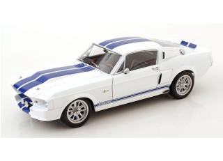 Ford Mustang Shelby GT500 Eleanor 1967 weiß/blau KK-Scale 1:12 Metallmodell