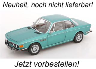 BMW 3.0 CSI E9 1971 türkis-metallic mit Alpina-Felgen KK-Scale 1:12 Metallmodell Date de parution inconnue