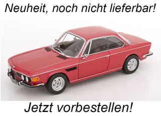 BMW 3.0 CSI E9 1971 rotmetallic mit Alufelgen KK-Scale 1:12 Metallmodell Liefertermin nicht bekannt