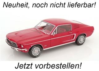 Ford Mustang GT Fastback rot  KK-Scale 1:12 Metallmodell Lieferbar ab Juli 2025