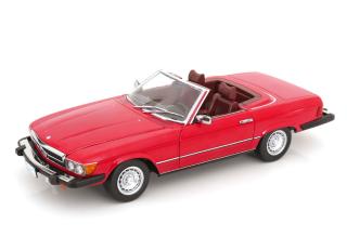 Mercedes 450SL R107 USA 1979 rot  Dallas TV-Serie KK-Scale 1:12 Metallmodell