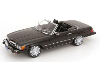 Mercedes 450SL R107 USA 1979 schwarz  American Gigolo  KK-Scale 1:12 Metallmodell