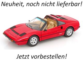 Ferrari 308 GTS Quattrovalvole 1982 US-Version rot (aus der TV-Serie Magnum) KK-Scale 1:12 Metallmodell  Lieferbar ab Ende Januar 2026