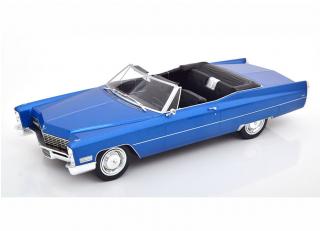 Cadillac DeVille Convertible 1967 blaumetallic KK-Scale 1:18 Metallmodell (Türen, Motorhaube... nicht zu öffnen!)