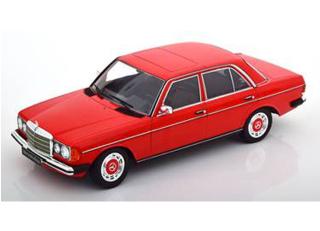 Mercedes 230E W123 1975 rot KK-Scale 1:18 Metallmodell (Türen, Motorhaube... nicht zu öffnen!)