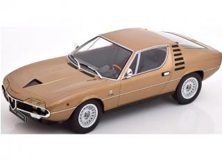 Alfa Romeo Montreal 1970 goldmetallic KK-Scale 1:18 Metallmodell (Türen, Motorhaube... nicht zu öffnen!)