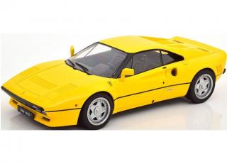 Ferrari 288 GTO 1984, gelb, Limitiert auf 500 Stück KK-Scale 1:18 Metallmodell (Türen, Motorhaube... nicht zu öffnen!)