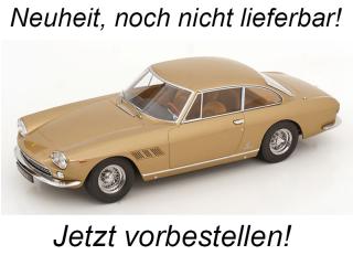 Ferrari 330 GT 2+2 1964 goldmetallic KK-Scale 1:18 Metallmodell (Türen, Motorhaube... nicht zu öffnen!)  Available from end of November 2025