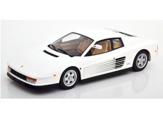 Ferrari Testarossa Monospeccio 1984 US-Version weiß KK-Scale 1:18 Metallmodell (Türen, Motorhaube... nicht zu öffnen!)