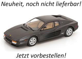Ferrari Testarossa Monospeccio 1984 US-Version anthrazit (erster Miami Vice Testarossa) KK-Scale 1:18  Available from December 2025