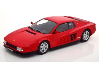 Ferrari Testarossa, 1986, rot KK-Scale 1:18 Metallmodell (Türen, Motorhaube... nicht zu öffnen!)