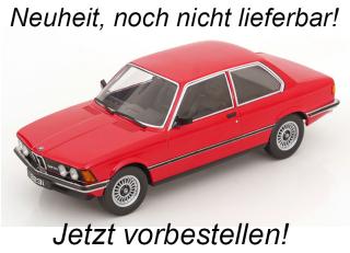 BMW 313i E21 1978 rot KK-Scale 1:18 Metallmodell (Türen, Motorhaube... nicht zu öffnen!) Disponible à partir de décembre 2025