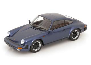 Porsche 911 Carrera Coupe 1983 dunkelblau-metallic KK-Scale 1:18 Metallmodell (Türen, Motorhaube... nicht zu öffnen!)