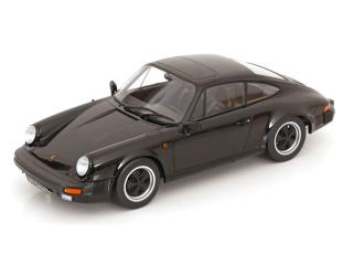 Porsche 911 Carrera Coupe 1983 schwarz KK-Scale 1:18 Metallmodell (Türen, Motorhaube... nicht zu öffnen!)