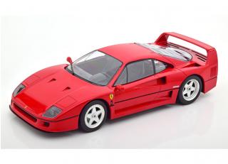 Ferrari F40 1987 rot KK-Scale 1:18 Metallmodell (Türen, Motorhaube... nicht zu öffnen!)